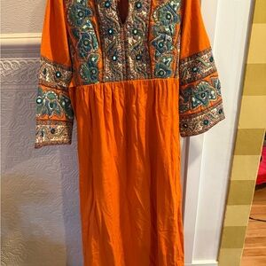 Amazing Ramona Rull vintage cotton maxi dress
